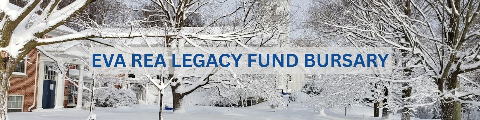 Eva Rea Legacy Fund Bursary